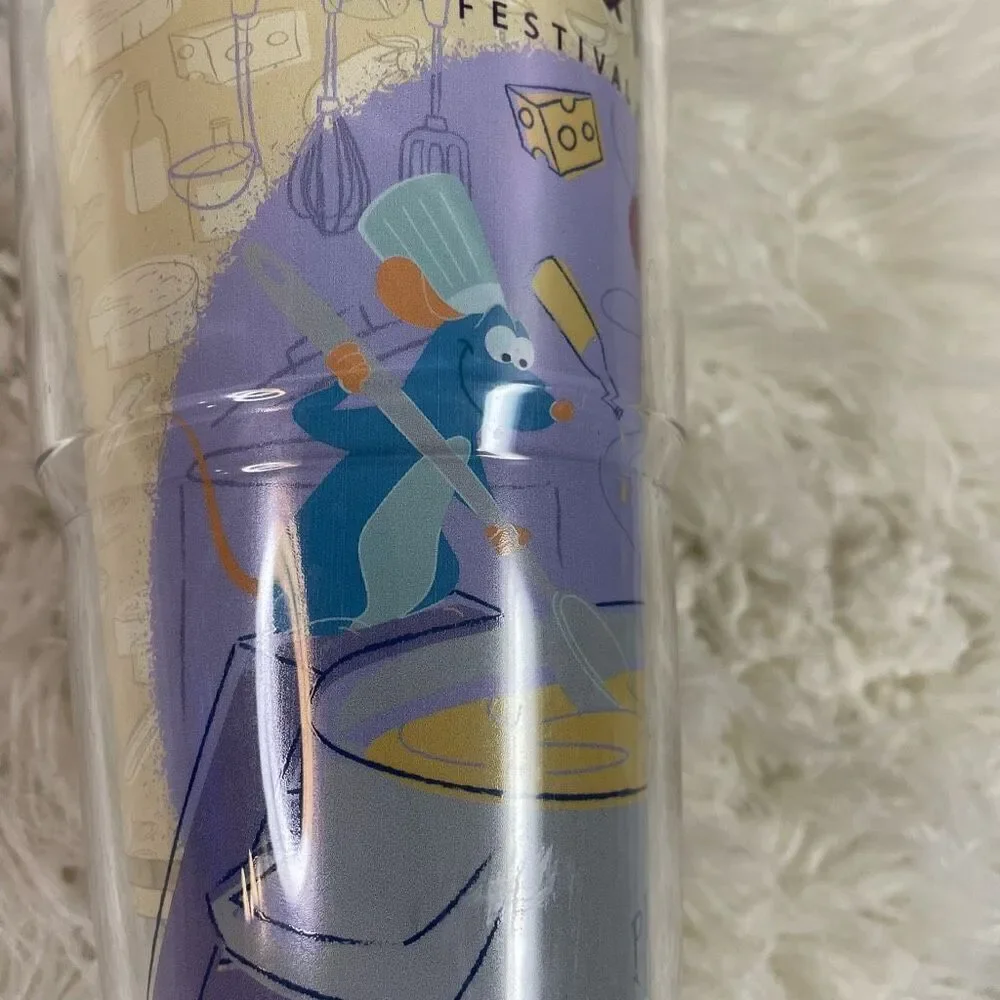 TERVIS Disney Epcot Food & Wine International Festival 2022 24oz Cup & Lid NWT